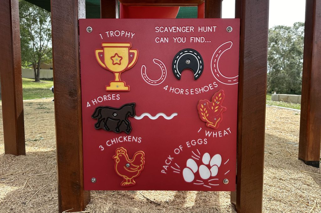 Farm Themed Scavenger Hunt Panel