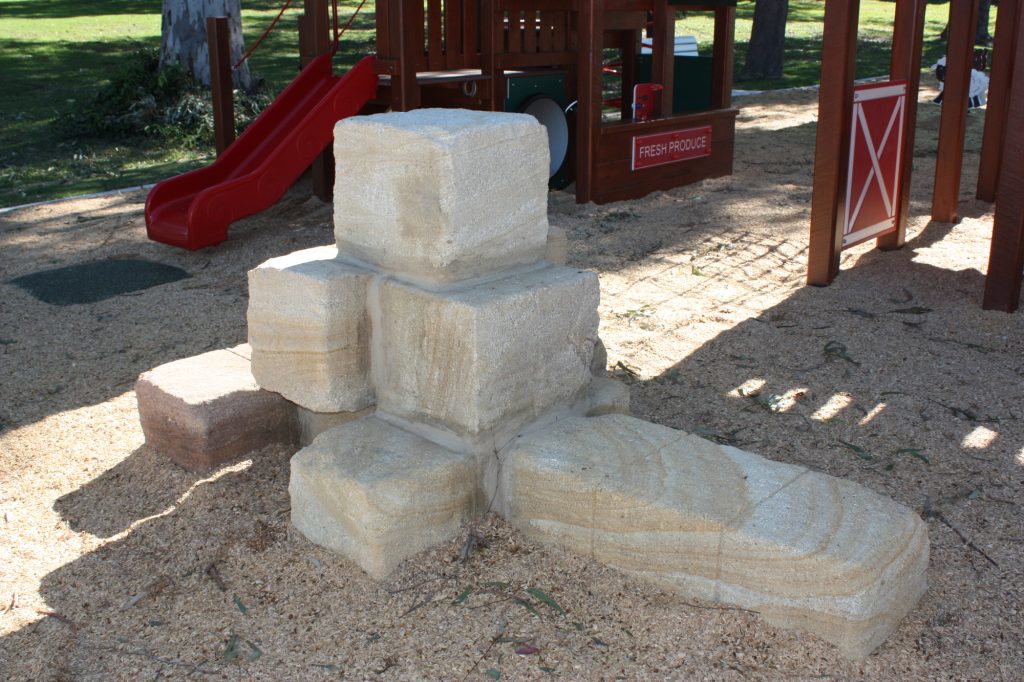 Sandstone Block "Hay Bales"